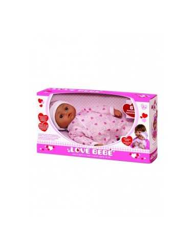 love bebe 42 cm doll speaks and laughs GIORDF50937 Giochi Preziosi | Futurartshop.com