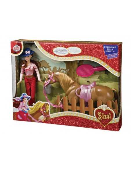 bambola principessa sissi con cavallo MAGGG-02210 Grandi giochi | Futurartshop.com