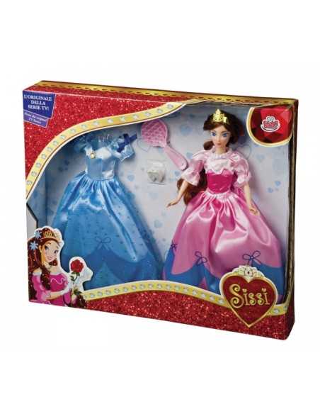 Sissi with 1 doll and dress MAGGG-02202 Grandi giochi | Futurartshop.com