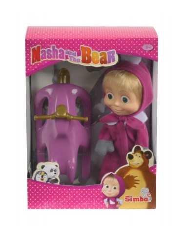 masha centimetri 12 con slittino SIM109301681 Simba Toys | Futurartshop.com