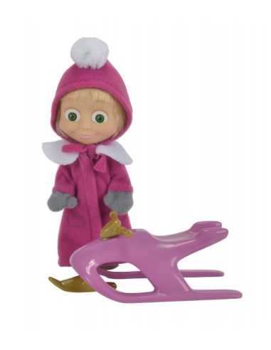 masha centimetri 12 con slittino SIM109301681 Simba Toys | Futurartshop.com