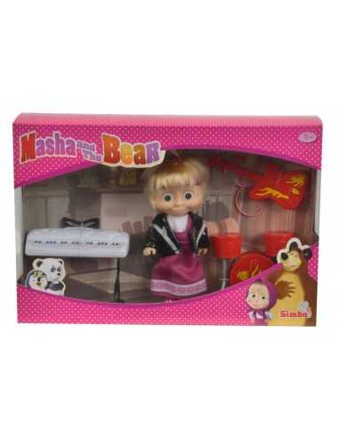 bambola masha music rock SIM109301682 Simba Toys | Futurartshop.com