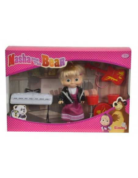 bambola masha music rock SIM109301682 Simba Toys | Futurartshop.com