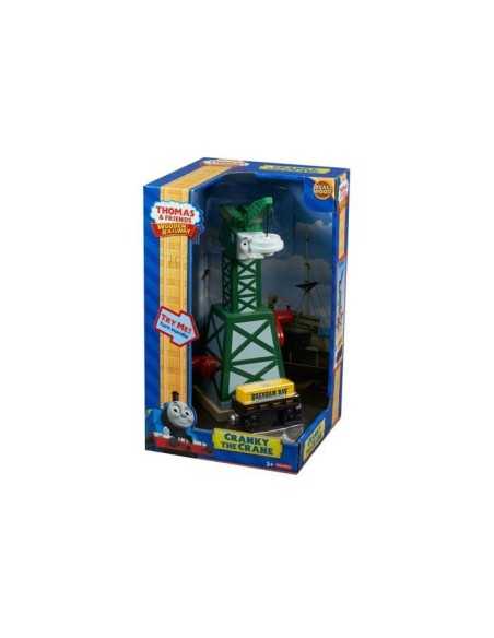 Mattel Cranky the crane Wooden Railway Y4368 2105014777233 Mattel | Futurartshop.com