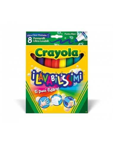 Pack of 8 colors Cucina Francese tip maxi CRA58-8328 Crayola | Futurartshop.com