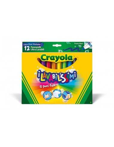Pack 12 colors fiber lavabilissimi tip max CRA58-8329 Crayola | Futurartshop.com