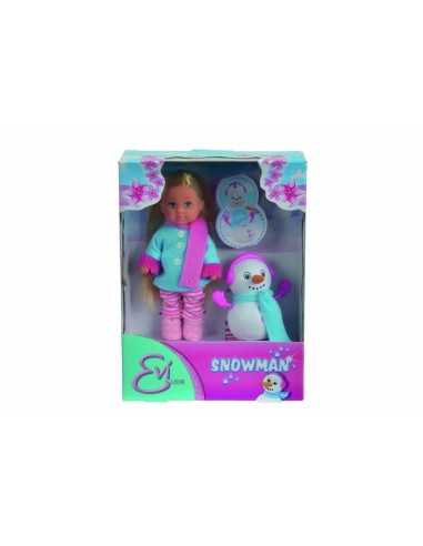 evi love doll with snowman SIM105732805 Simba Toys | Futurartshop.com