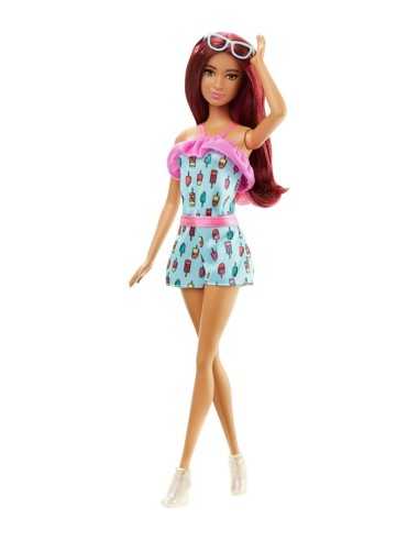 barbie fashionistas friends estiva con abito corto verde MATDGY54/DGY60 Mattel | Futurartshop.com