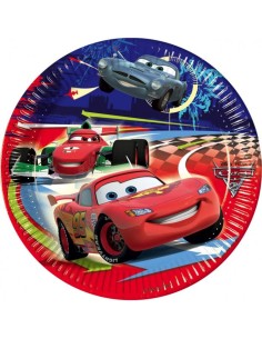 10 cm Plates 20 cars 2057269019012 Como Giochi  | Futurartshop.com