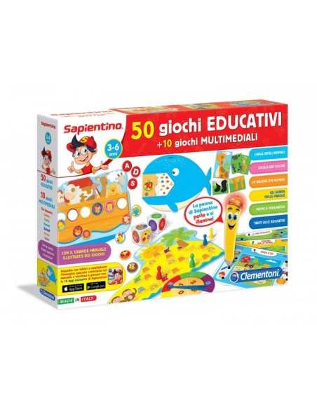 sapientino speaking pen 50 educational games CLE13351 Clementoni | Futurartshop.com
