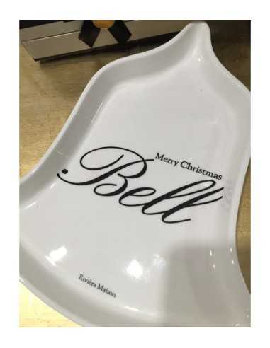 Merry Christmas Bell dish Bell RIV219570 Riviera maison | Futurartshop.com