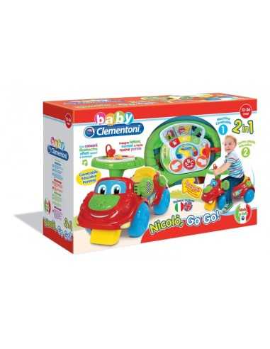 Nicolò go go 2 in 1 ride-on CLE17065 Clementoni | Futurartshop.com