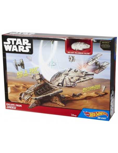 escape from jakku with millenium falcon playset MATCGN32 Mattel | Futurartshop.com