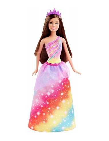 multi color Princess Barbie with long hair MATDHM49/DHM52 Mattel | Futurartshop.com