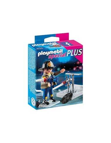 Playmobil fireman with fire hydrant PLA4795 Playmobil | Futurartshop.com