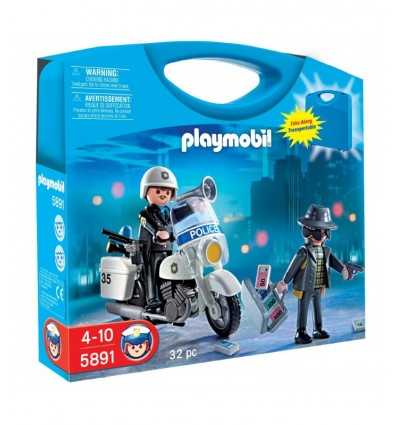 Policía de playmobil portátil maletín 058911 Playmobil- Futurartshop.com
