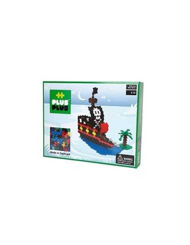 colored bricks 1060 Plus Plus pirate ship CREPP3731 Crems | Futurartshop.com