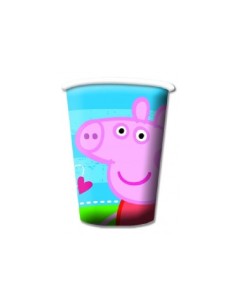 8 Bicchieri Peppa Pig CMG190953 2121904059258 Como Giochi  | Futurartshop.com