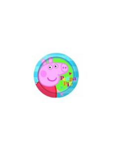 8 20 cm Plates of Peppa Pig CMG300017 2149805912106 Como Giochi  | Futurartshop.com
