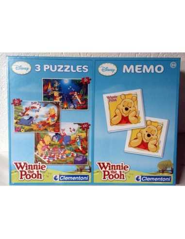puzzle winnie the pooh with memo CLE07804 Clementoni | Futurartshop.com