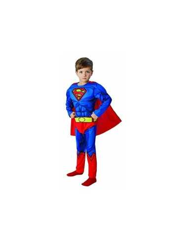 costume superman deluxe con muscoli 7-8 anni RUBIT610781-L Como Giochi  | Futurartshop.com
