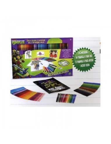 Giochi Preziosi Maxi play coloring Ninja Turtles GPZ15414 2093438465433 Giochi Preziosi | Futurartshop.com