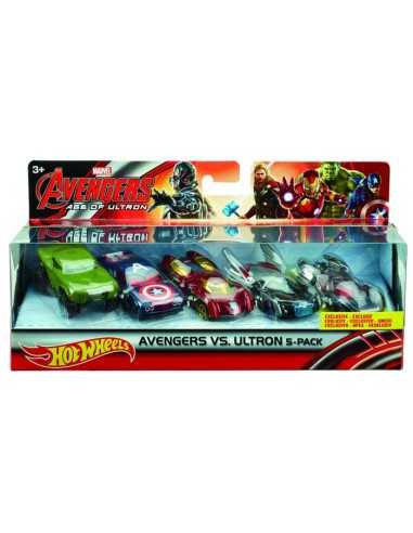 hot wheels avengers 5 veicoli MATCFC93-0 Mattel | Futurartshop.com