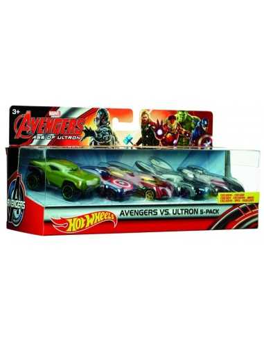 hot wheels avengers 5 vehicles MATCFC93-0 Mattel | Futurartshop.com