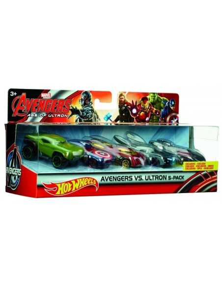 hot wheels avengers 5 veicoli MATCFC93-0 Mattel | Futurartshop.com