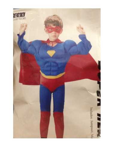 11-14 year old superhero costume with muscle 2168615142169 Grandi giochi | Futurartshop.com