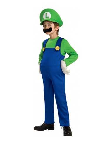 luigi costume deluxe 1-2 years 2180645380045 Como Giochi  | Futurartshop.com