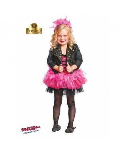 Punk baby girl Lady costume VEN50622 Veneziano | Futurartshop.com