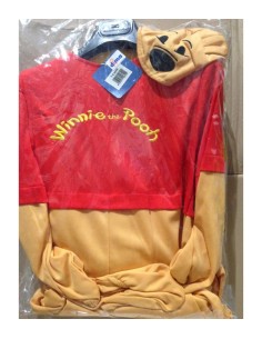 costume winnie pooh con cappuccio 168153 Dima | Futurartshop.com