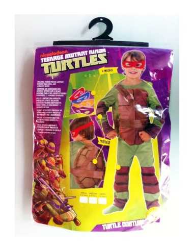 costume tartarughe ninja con 4 maschere 3-4 anni COMCMGR886811 Como Giochi  | Futurartshop.com