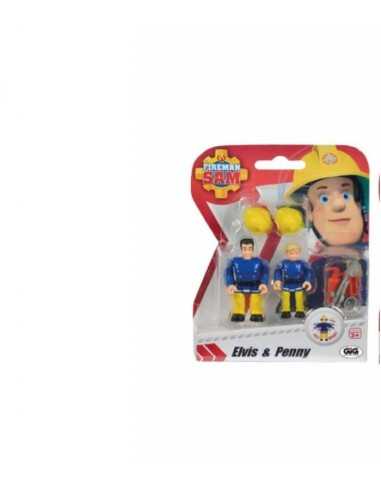 Sam il pompiere blister con due personaggi penny e elvis GIONCR18233/4 Gig | Futurartshop.com