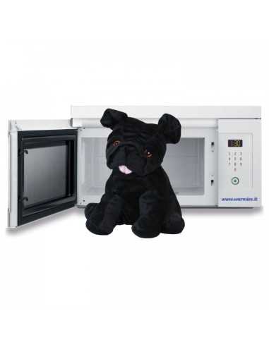 Peluche termico carlino nero warmies TOY47895 Warmies | Futurartshop.com