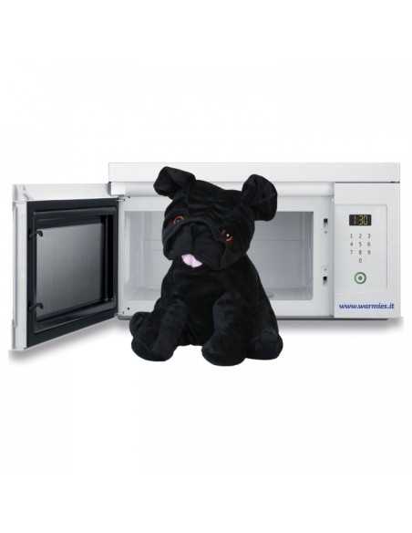 Peluche termico carlino nero warmies TOY47895 Warmies | Futurartshop.com