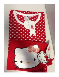 Pajamas hello kitty dress size m red white polka dot background 0004599 Cartorama | Futurartshop.com