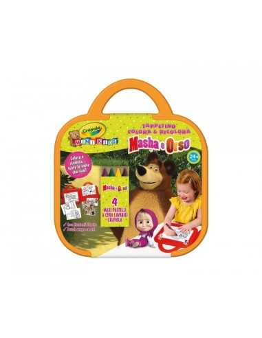 mat color and recolor masha and the bear CRA7479 Crayola | Futurartshop.com