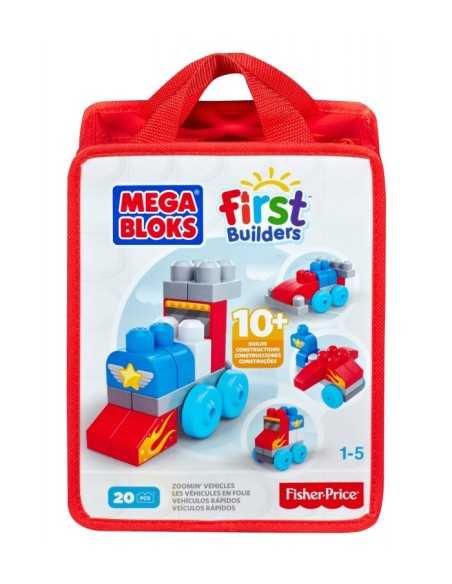 sacca costruisci e impara veicoli mega bloks MATCNH08/CNH09 Mattel | Futurartshop.com