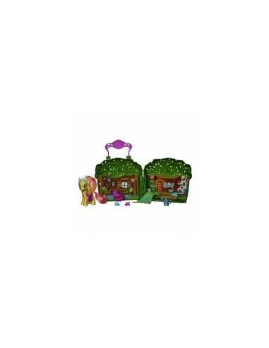 valigetta playset manehatten fluttershy my little pony HASB3604EU40/B5391 Hasbro | Futurartshop.com