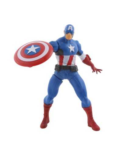 avengers mighty battlers captain america con scudo HASB1202EU40/B2589 Hasbro | Futurartshop.com