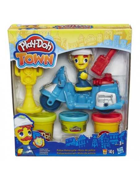 Play Doh Town mini veicoli moto polizia HASB5959EU40/B5975 Hasbro | Futurartshop.com