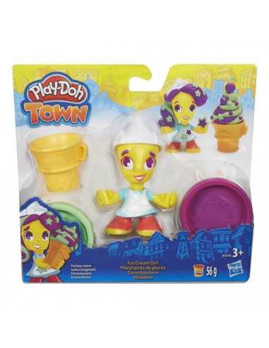 Play Doh town personaggio gelataia HASB5960EU40/B5978 Hasbro | Futurartshop.com