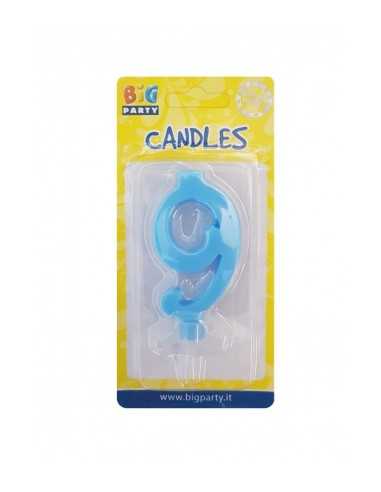 Candle heavenly number 9 34883 New Bama Party | Futurartshop.com