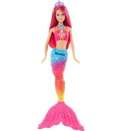 Barbie Mermaid multicolored tail Fuchsia DHM45/DHM474 Mattel- Futurartshop.com