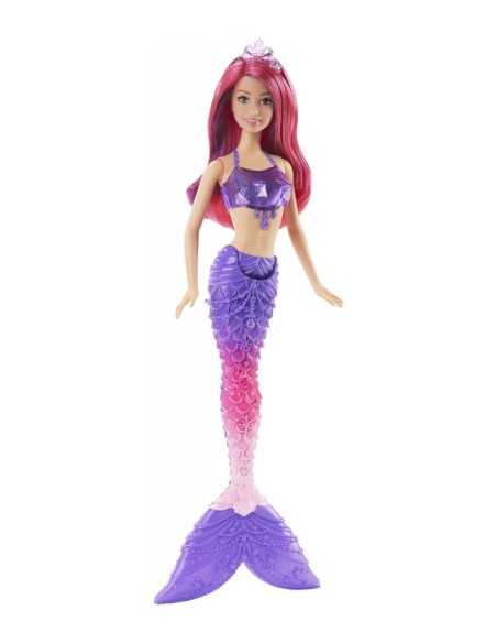 barbie sirenetta multicolore con coda viola MATDHM45/DHM48 Mattel | Futurartshop.com