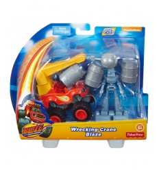 robots and blaze red wrecker vehicle CGK18/CGK19 Mattel- Futurartshop.com
