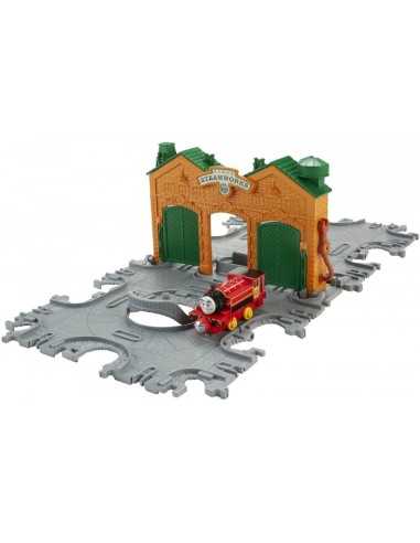 pista portatile di thomas deposito delle locomotive MATCDN04/CJM58 Mattel | Futurartshop.com