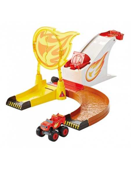 corsia dei box di blaze con veicolo MATDGK55-0 Mattel | Futurartshop.com